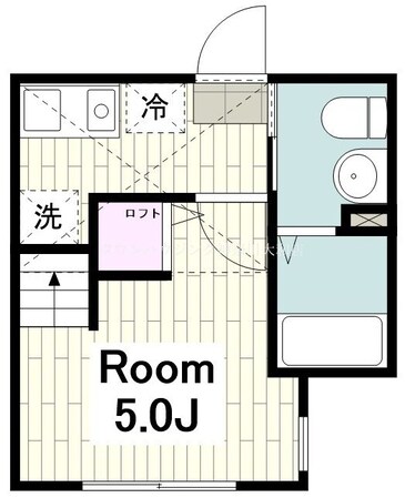 カンパーナ鶴間の物件間取画像